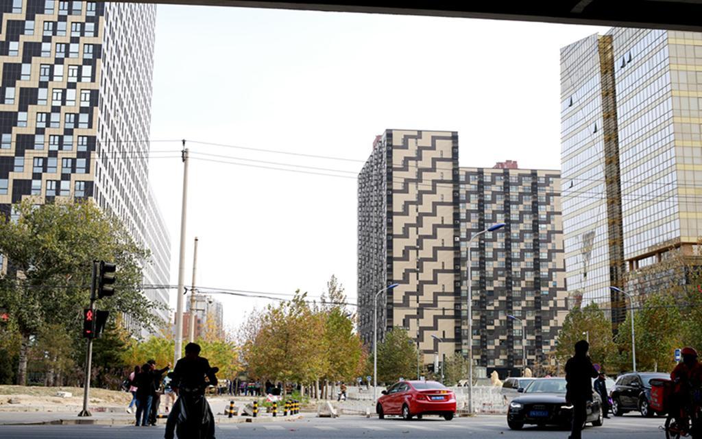 China Sunshine Apartment Dacheng Peking Exterior foto